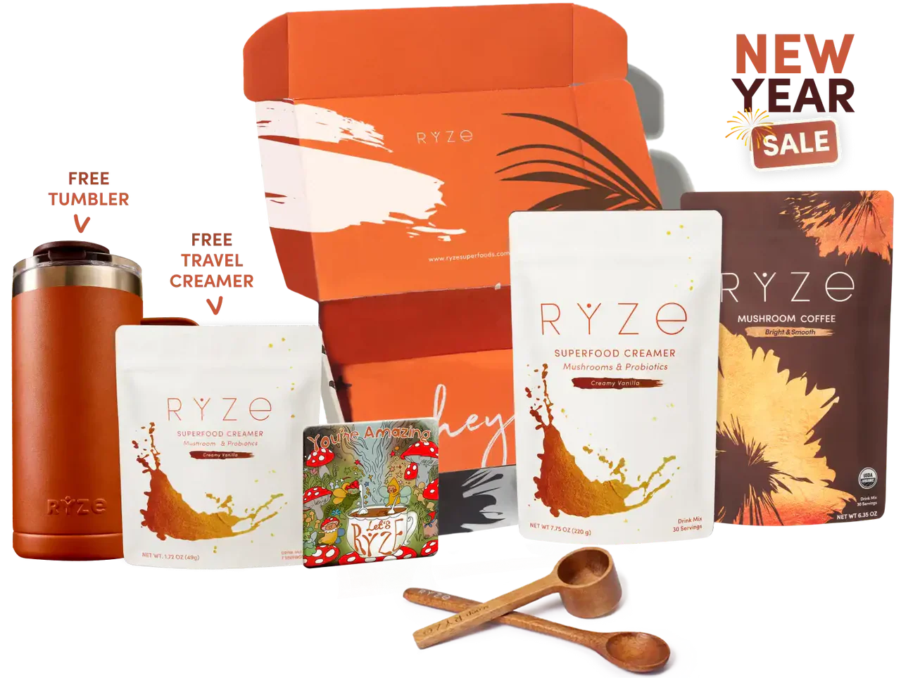RYZE n Shine Bundle (Coffee + Creamer) K2B